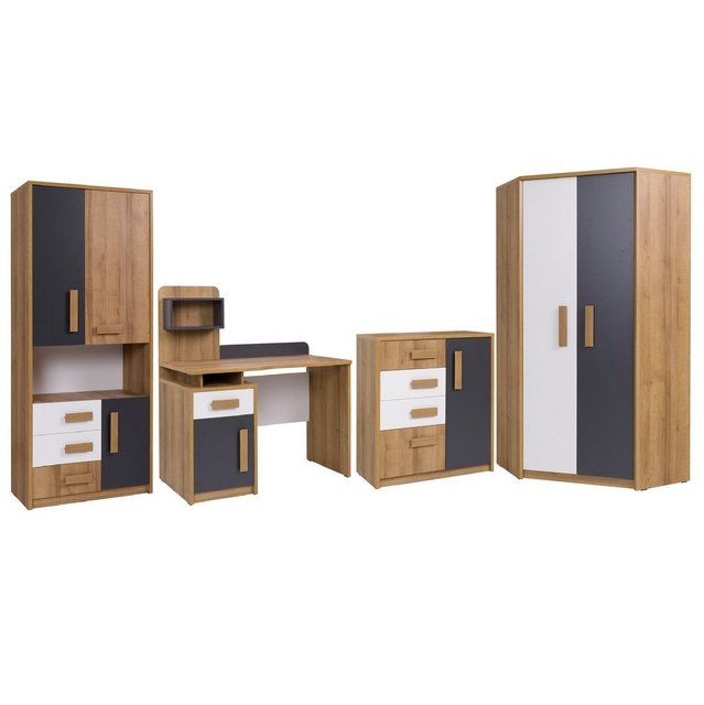 Marmex Möbel Mehrzweckschrank-Set Quatro SET A, (4-St) günstig online kaufen