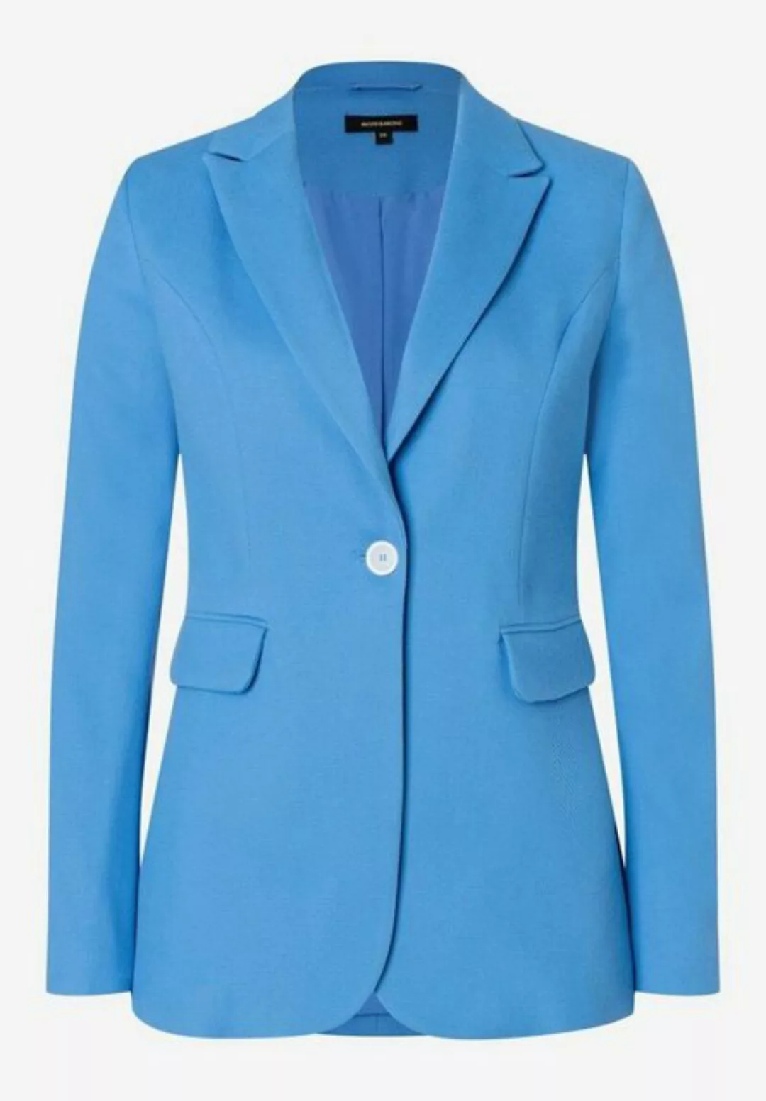 MORE&MORE Jackenblazer Structured Slim Blazer, blue breeze günstig online kaufen