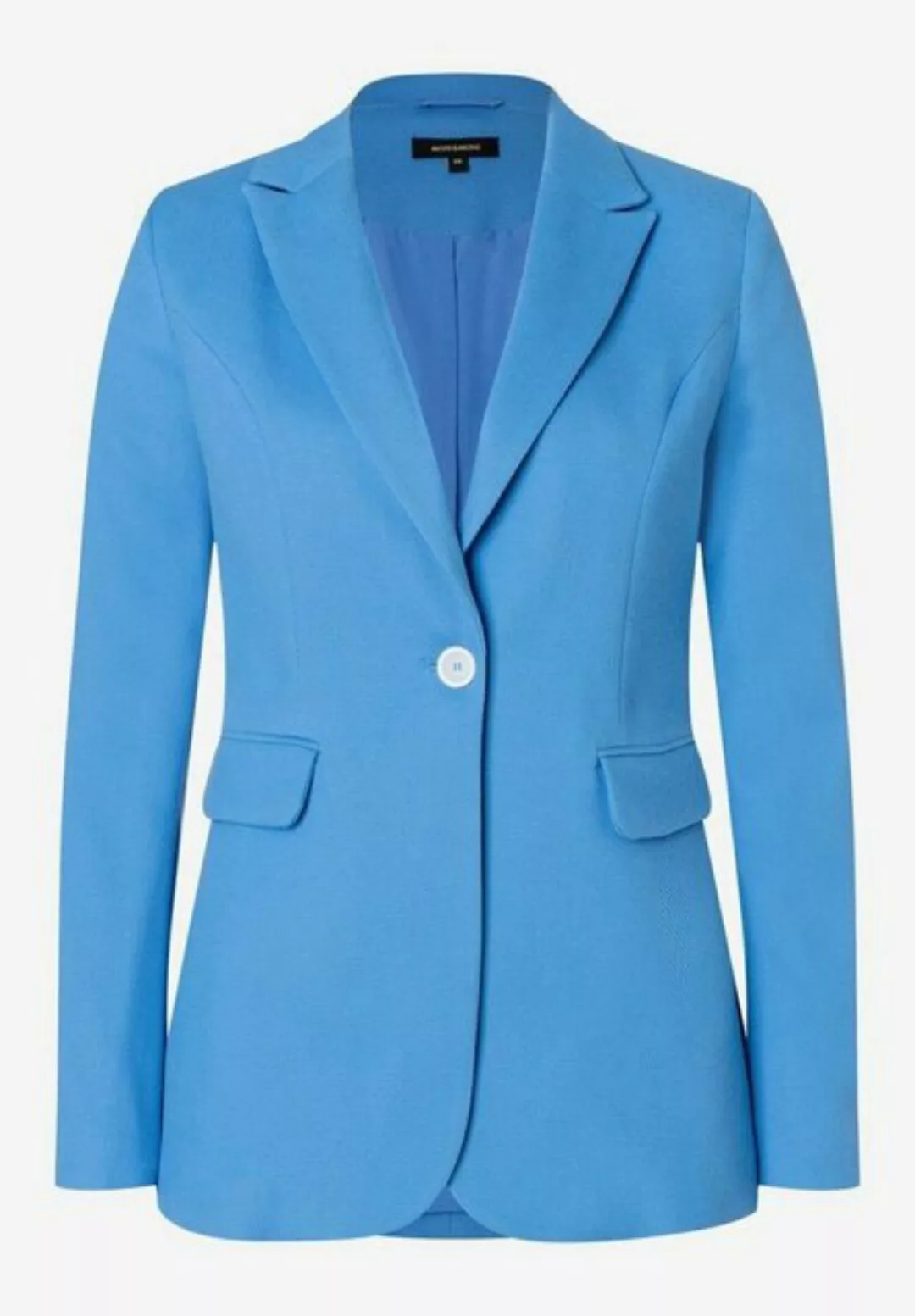 strukturierter Blazer, blue breeze, Frühjahrs-Kollektion günstig online kaufen