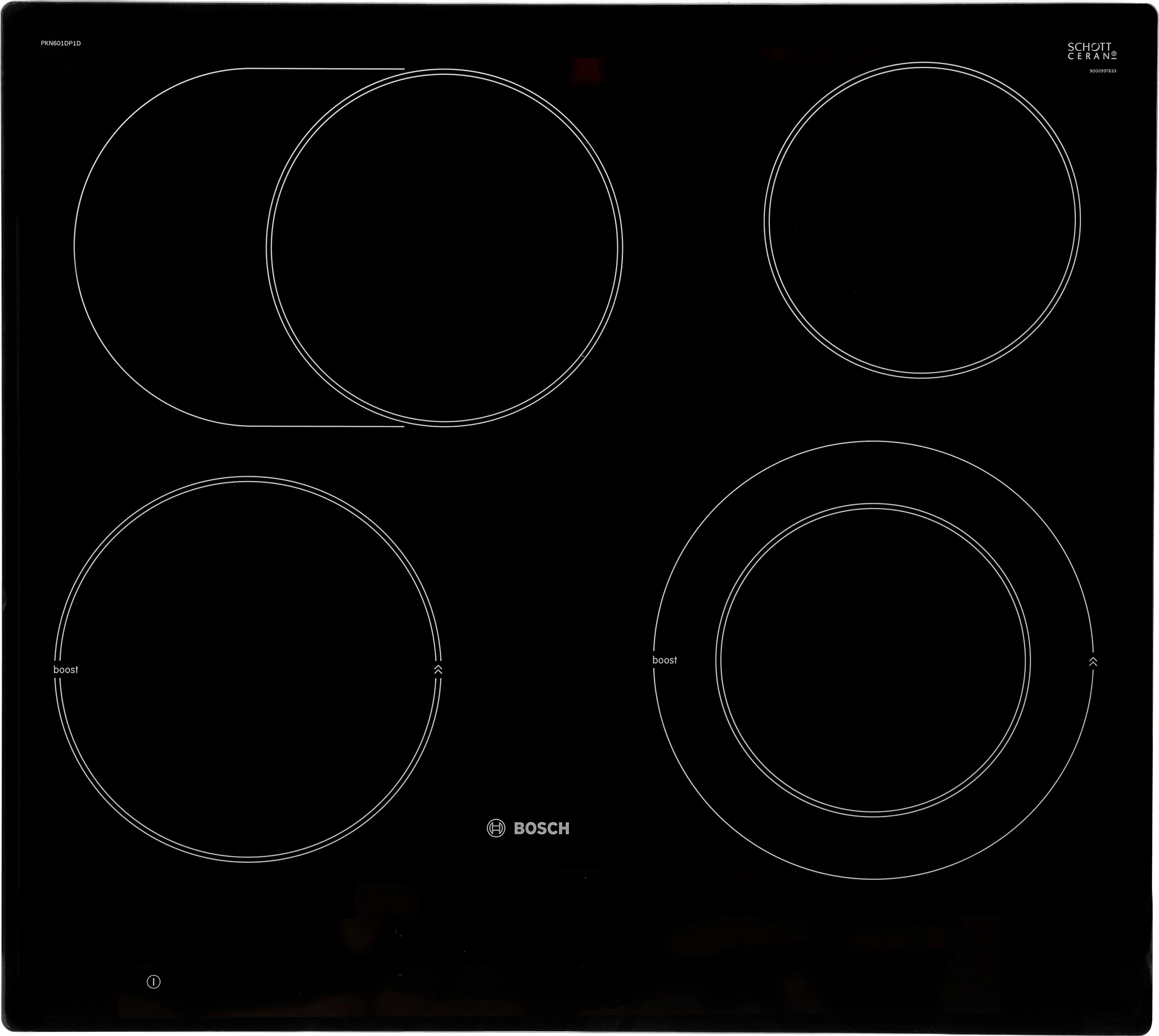 BOSCH Elektro-Kochfeld von SCHOTT CERAN® »PKN601DP1D«, mit Powerboost-Funkt günstig online kaufen