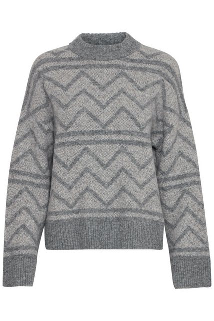 b.young Strickpullover BYOMEA GEOMETRIC JUMPER - strickpullover mit geometr günstig online kaufen