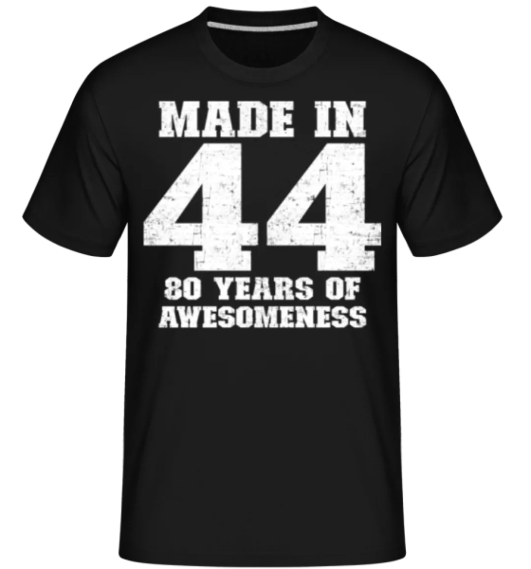 80 Years Of Awesomeness · Shirtinator Männer T-Shirt günstig online kaufen