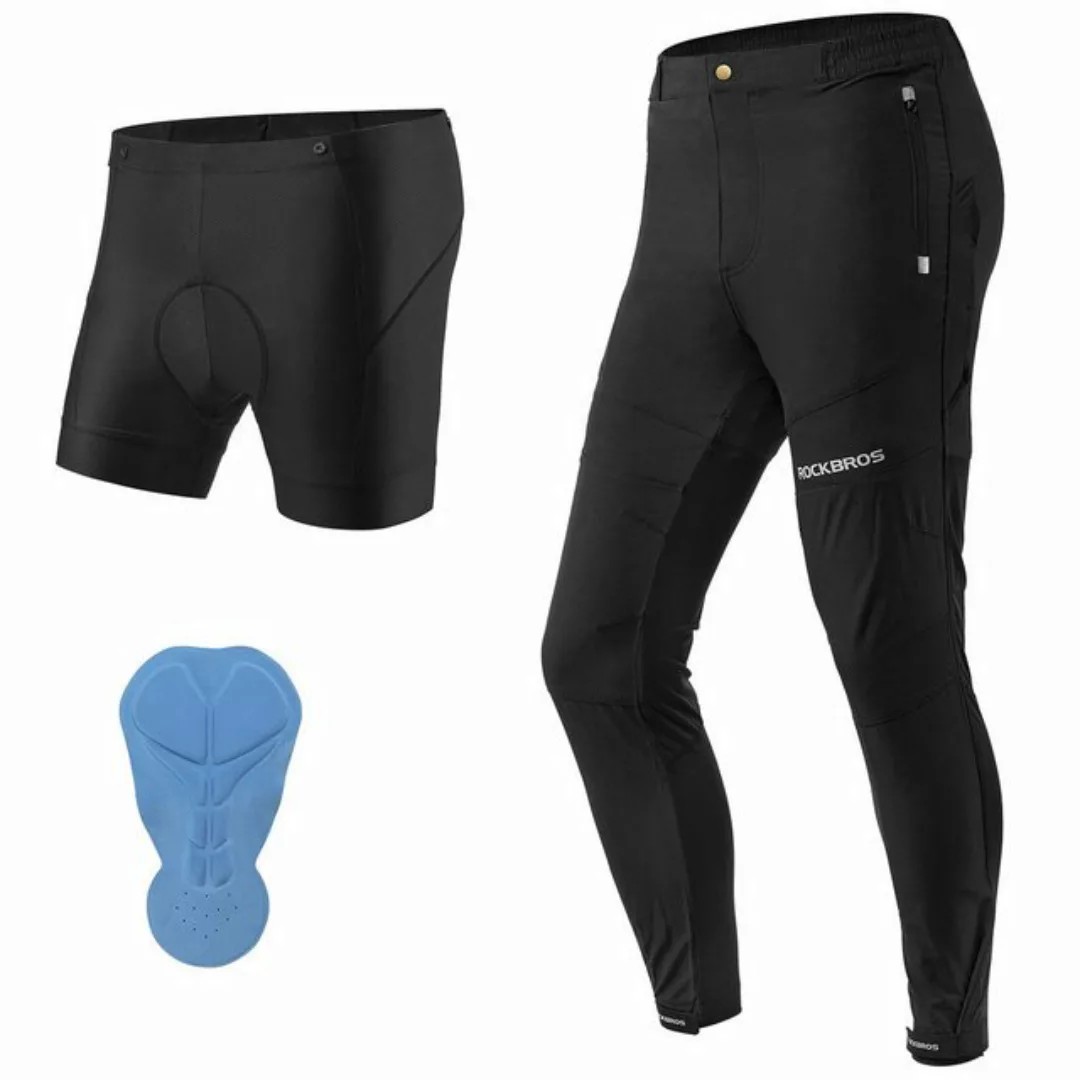 ROCKBROS Fahrradhose Herren Elastisch Atmungsaktiv Laufhose Sommer Herbst F günstig online kaufen