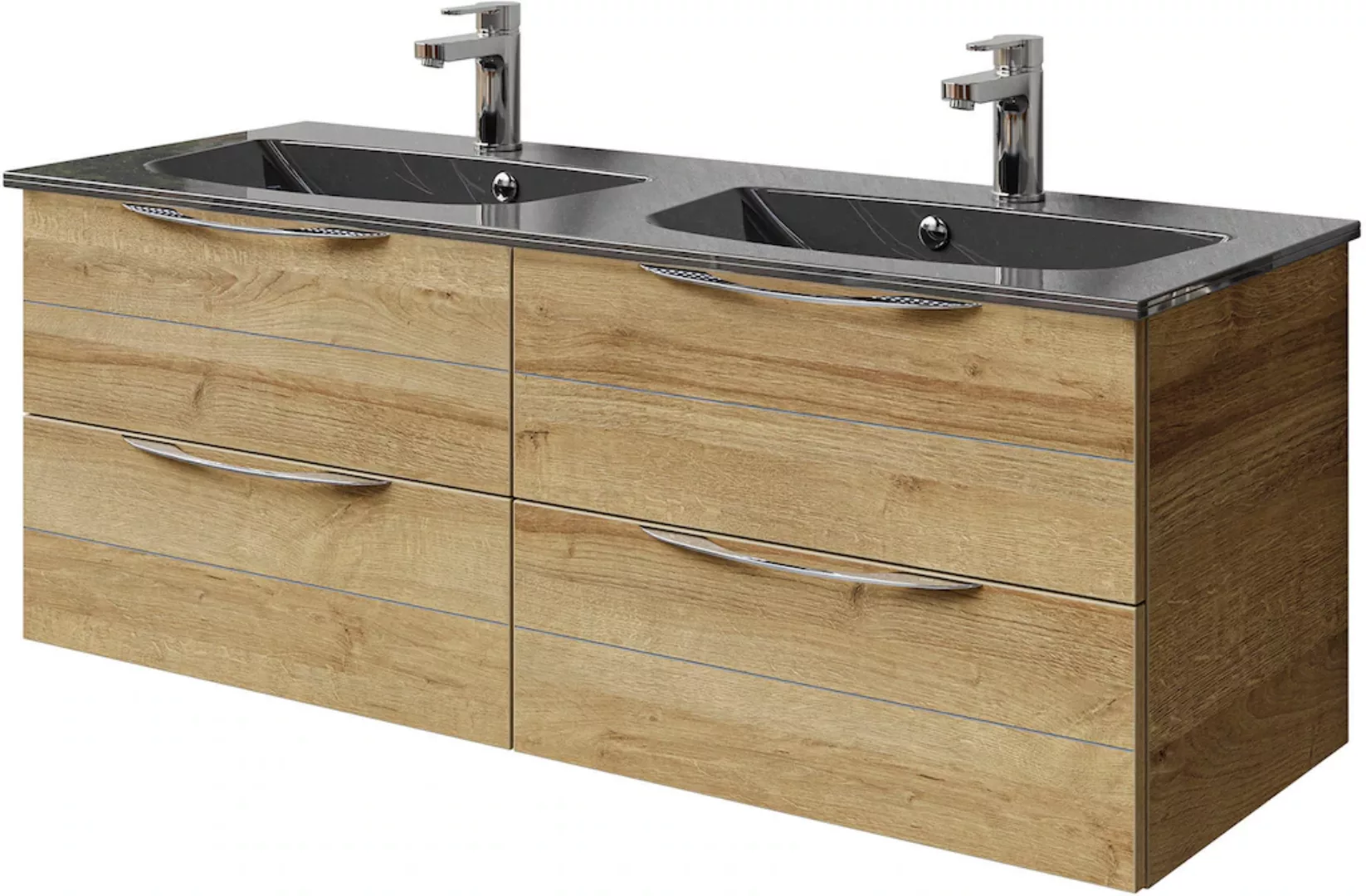 Saphir Waschtisch "Serie 6025 Mineralmarmor-Waschtisch mit Unterschrank, 13 günstig online kaufen