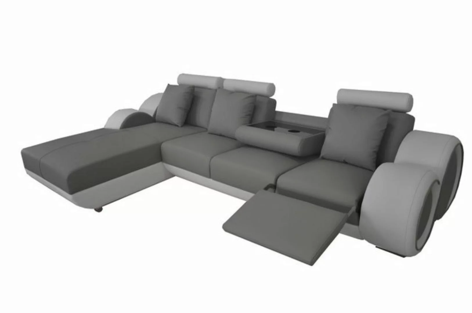 Xlmoebel Ecksofa Sofa mit USB-Anschluss aus Leder in L-Form für entspanntes günstig online kaufen