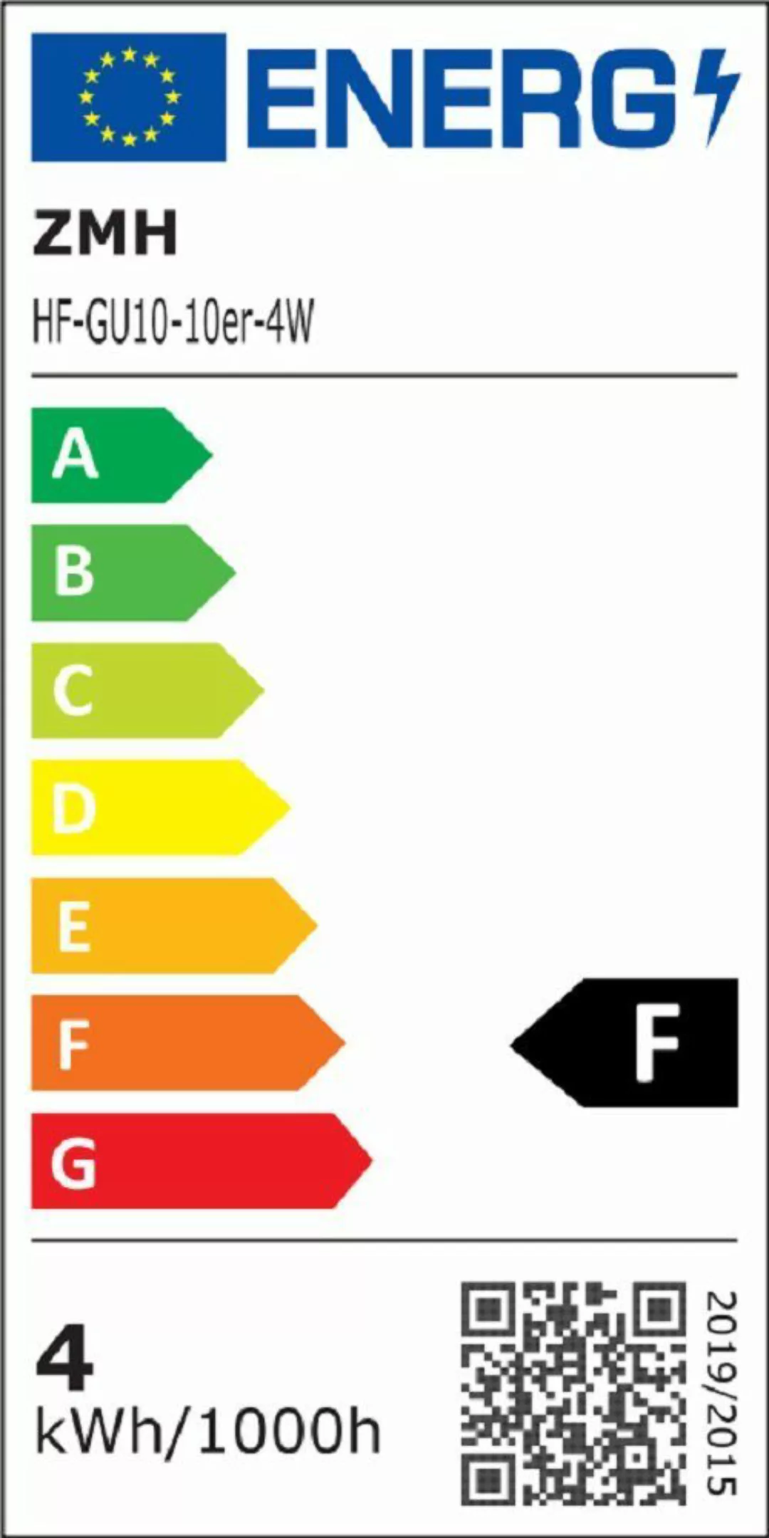 ZMH LED-Leuchtmittel GU10 Warmweiß Glühbirne Einbaustrahler günstig online kaufen