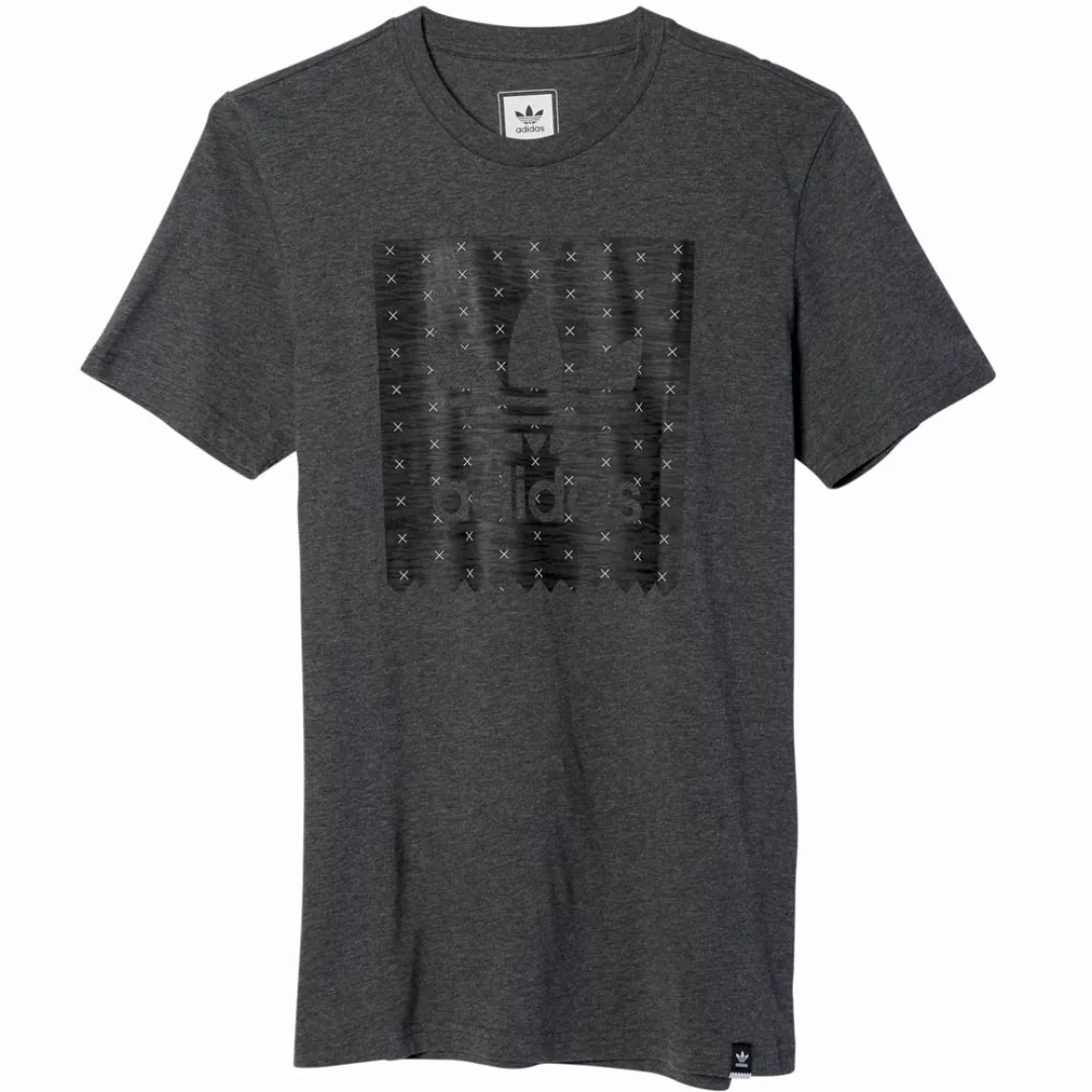 adidas Originals Blackbird Reflex Tee Herren-Shirt Dark Grey Heather günstig online kaufen