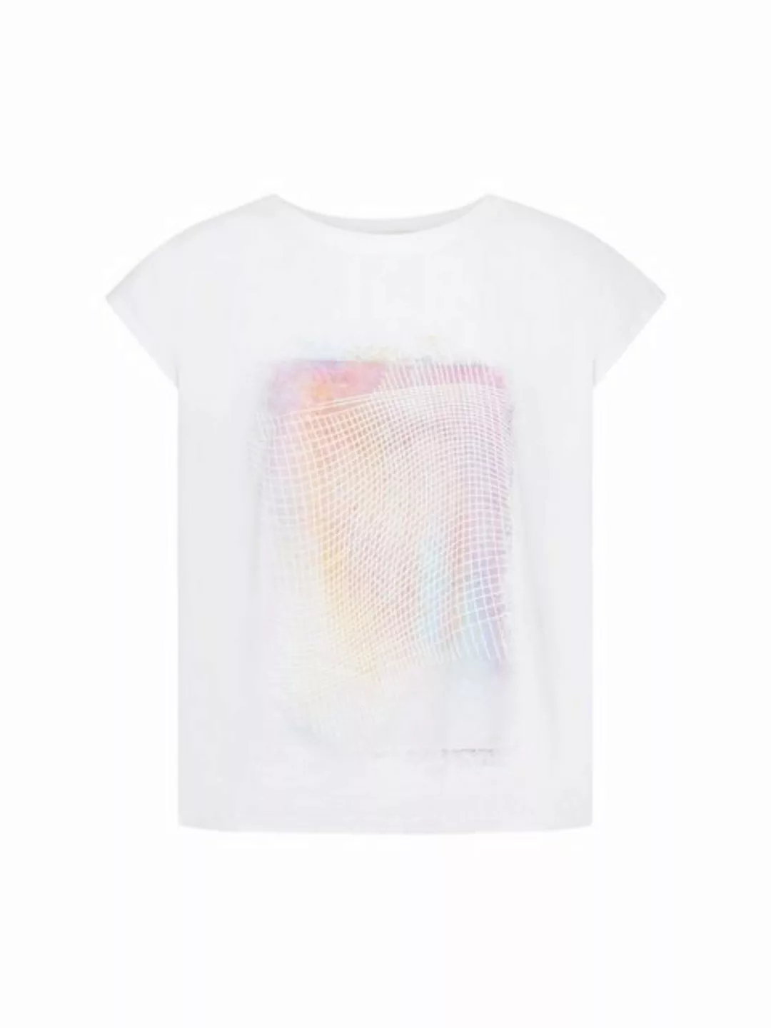 edc by Esprit T-Shirt Baumwoll-T-Shirt mit Frontprint (1-tlg) günstig online kaufen