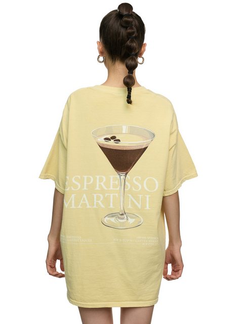 Worldclassca Print-Shirt Worldclassca Oversized Print ESPRESSO MARTINI T-Sh günstig online kaufen