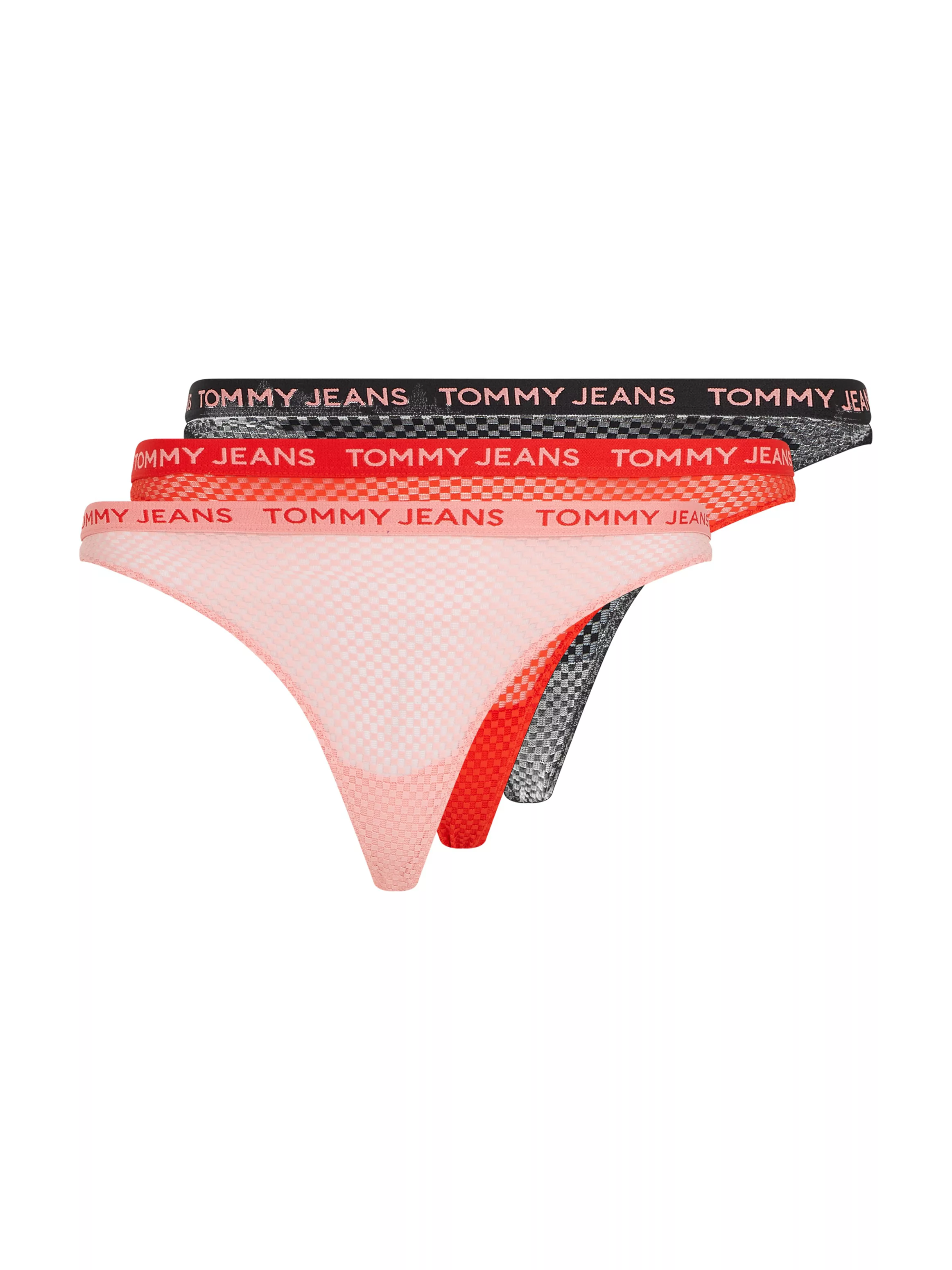 Tommy Hilfiger Underwear String "3P HR THONG LACE (EXT SIZES)", (Packung, 3 günstig online kaufen