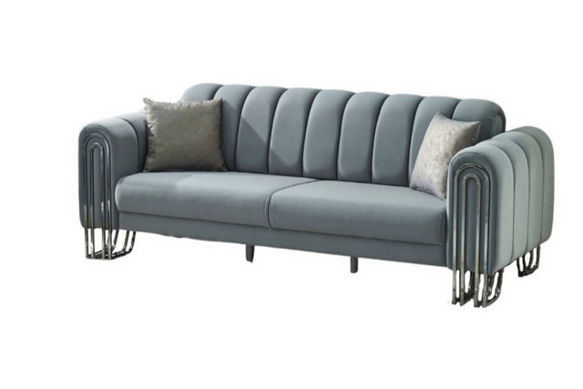 Villa Möbel Sofa Bloom, 1 Stk. 3-Sitzer, Hand Made Quality, pflegeleichter günstig online kaufen