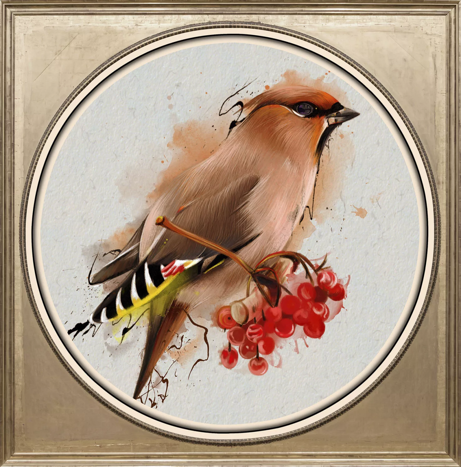 queence Acrylglasbild "Vogel" günstig online kaufen