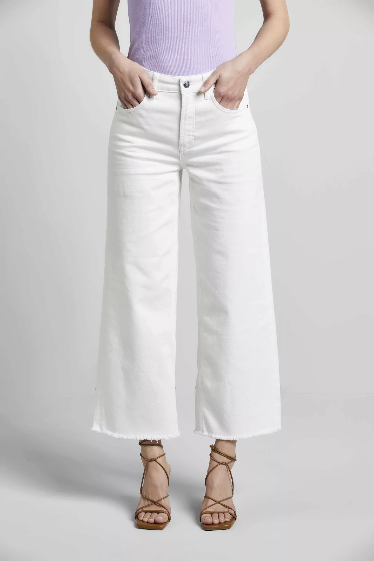 bugatti 5-Pocket-Jeans im Culotte-Style günstig online kaufen