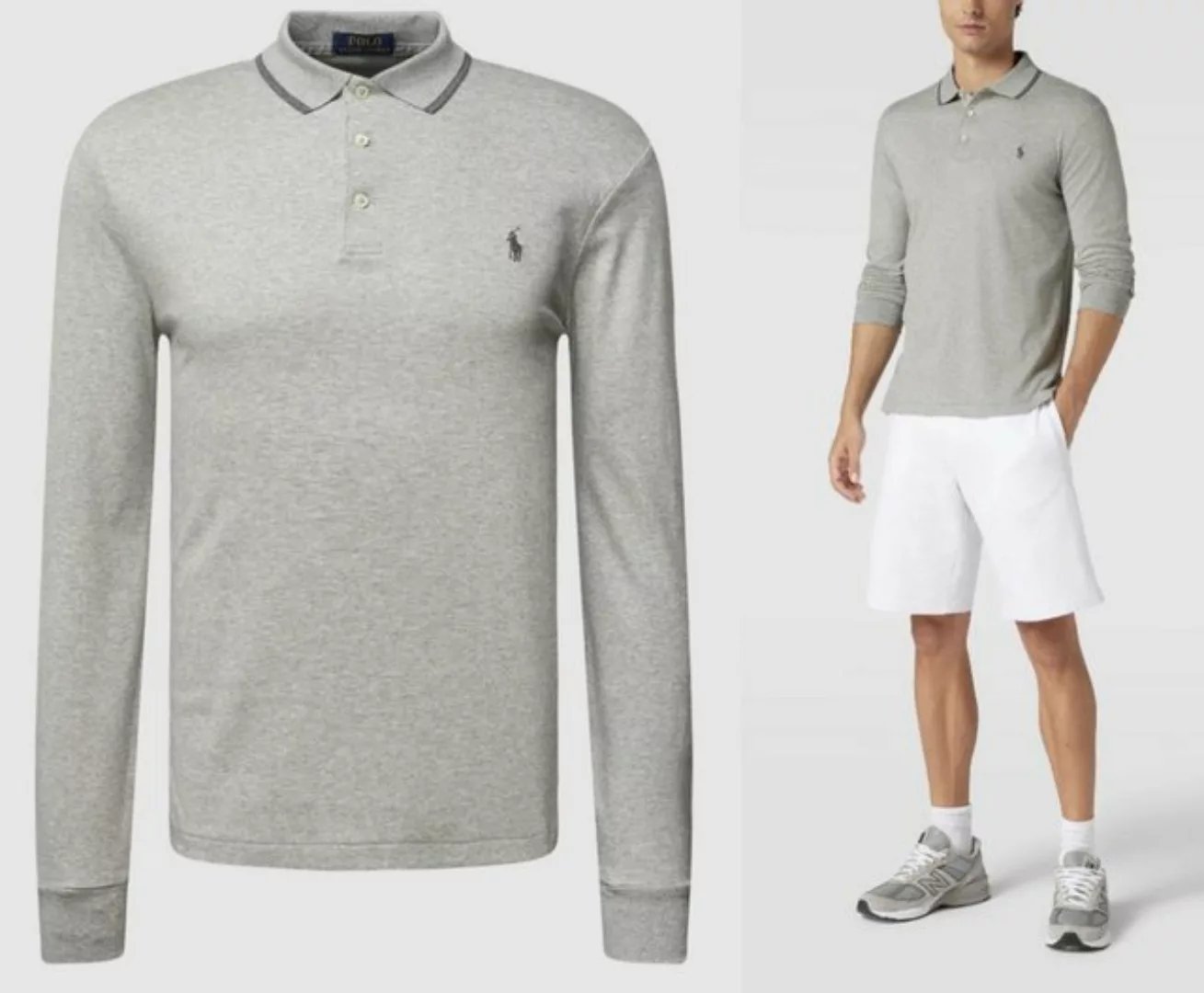 Ralph Lauren Poloshirt Polo Ralph Lauren Slim-Fit Polohemd Soft Cotton Hemd günstig online kaufen