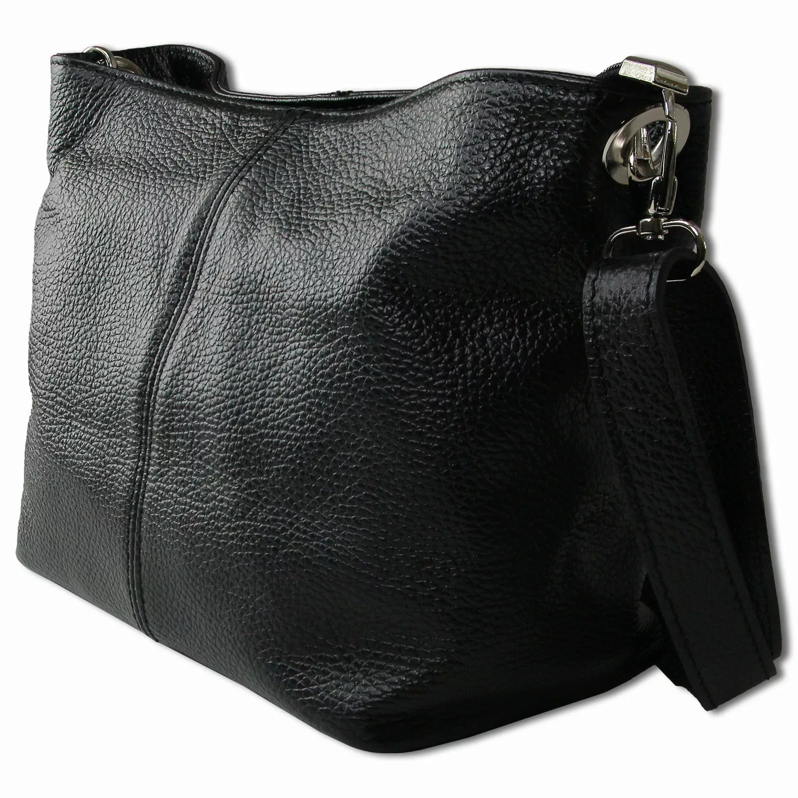 Toscanto Schultertasche Toscanto Tasche schwarz Leder günstig online kaufen