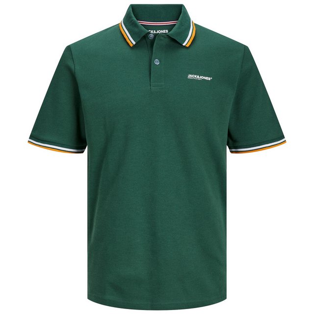 Jack & Jones Poloshirt Große Größen Herren Poloshirt dunkelgrün JJCAMPA Jac günstig online kaufen