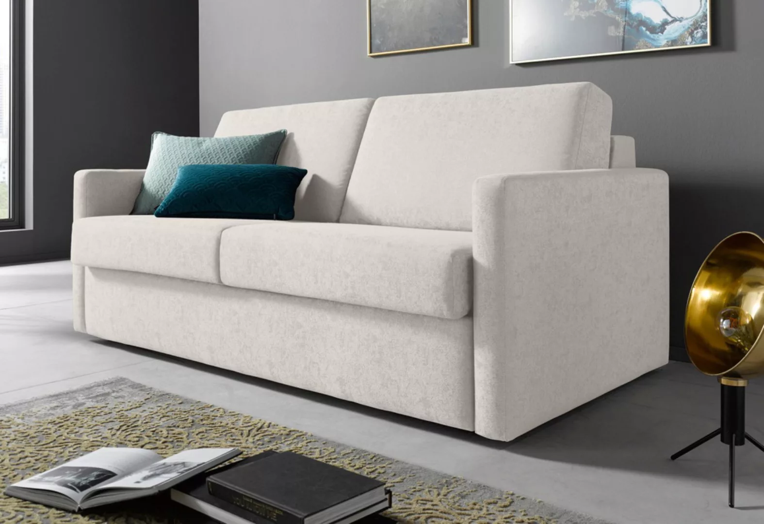 Places of Style Schlafsofa »GOLDPOINT 182cm, Dauerschläfer, Liegefläche 140 günstig online kaufen