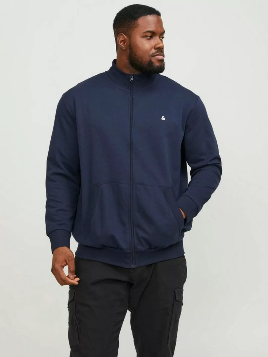 Jack & Jones PlusSize Sweatshirt JJEPAULOS SWEAT ZIP NOOS PLS günstig online kaufen