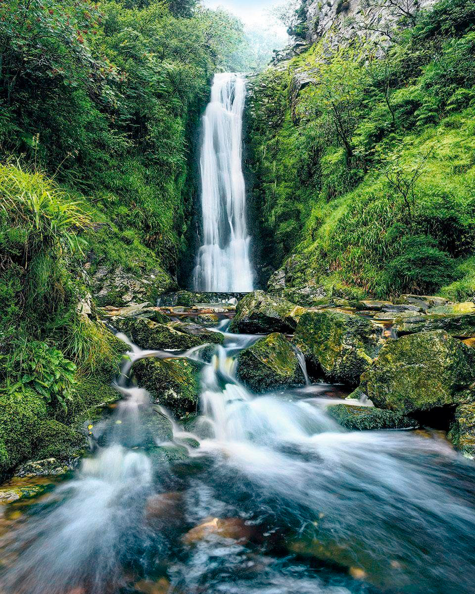 Komar Vliestapete »Digitaldruck Vlies - Glenevin Falls - Größe 200 x 250 cm günstig online kaufen