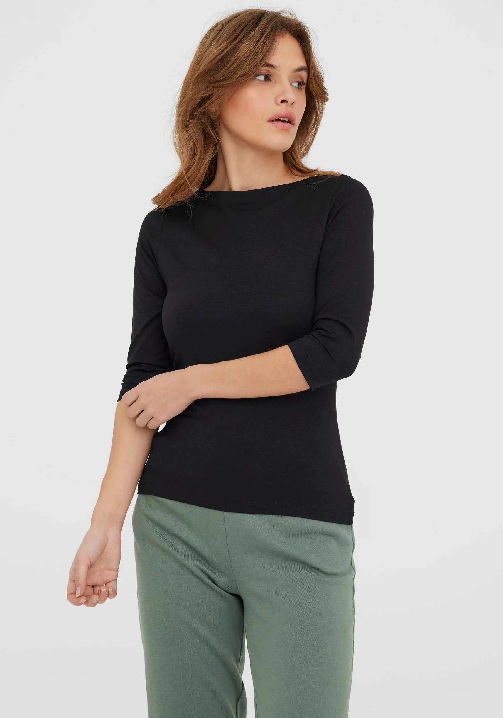 Vero Moda Damen Langarmhirt VMPANDA - Regular Fit günstig online kaufen