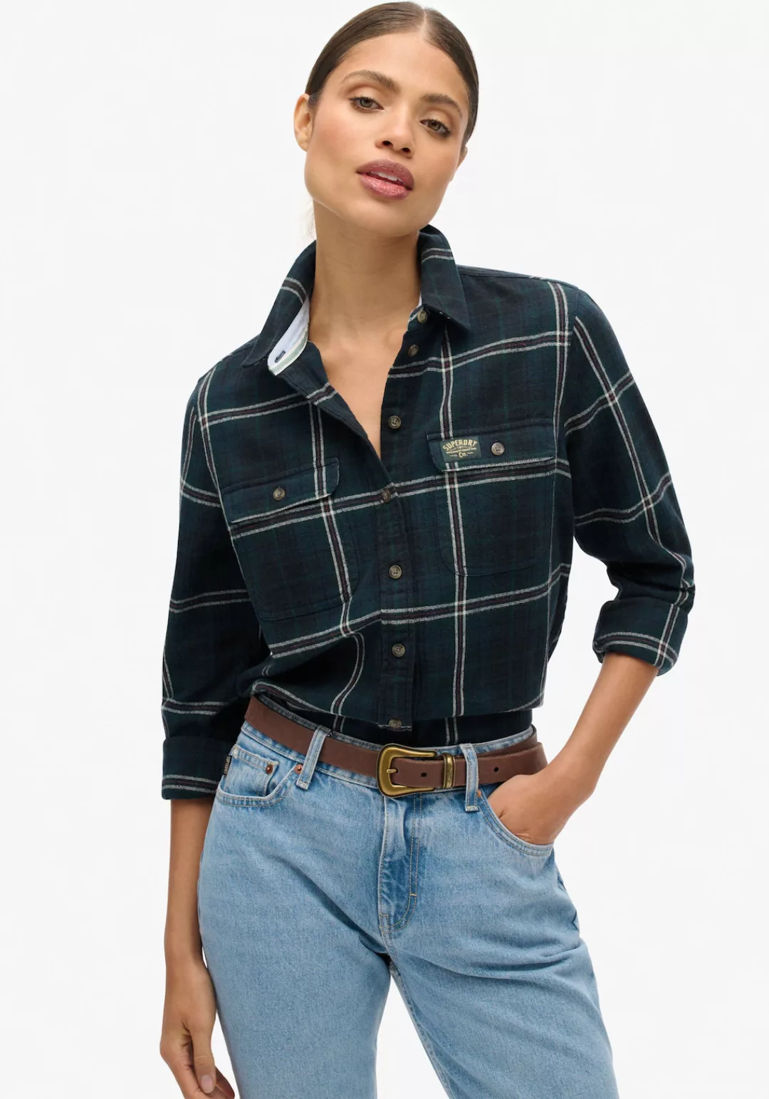 Superdry Flanellbluse "LUMBERJACK CHECK FLANNEL SHIRT" günstig online kaufen