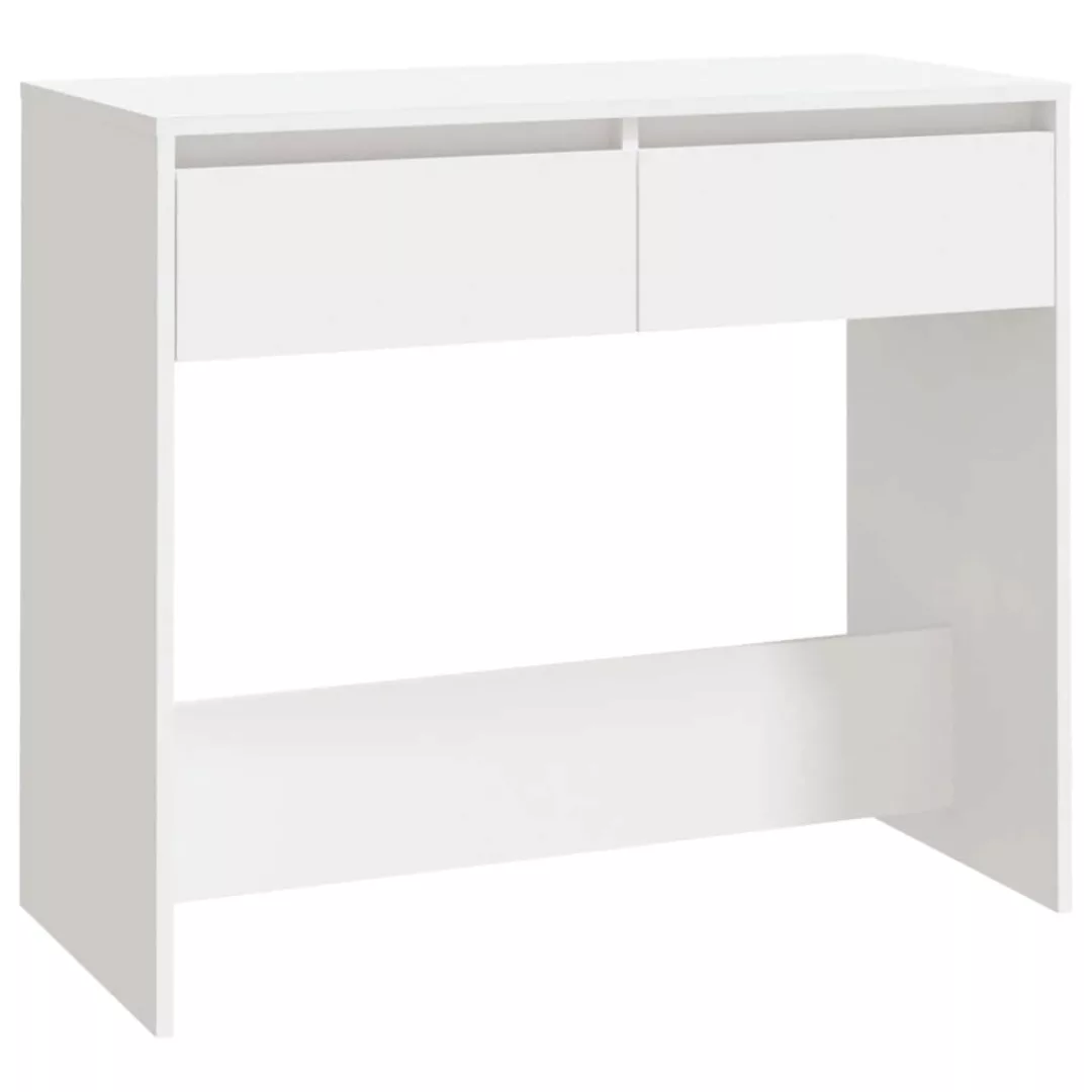 Konsolentisch Weiß 89x41x76,5 Cm Stahl günstig online kaufen