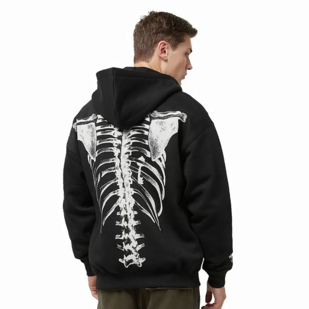 Zoo York Hoodie Zoo York Herren Zip Hoodie Skeleton black günstig online kaufen