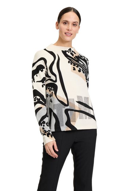 Betty Barclay Strickpullover Betty Barclay Grobstrick-Pullover mit Aufdruck günstig online kaufen