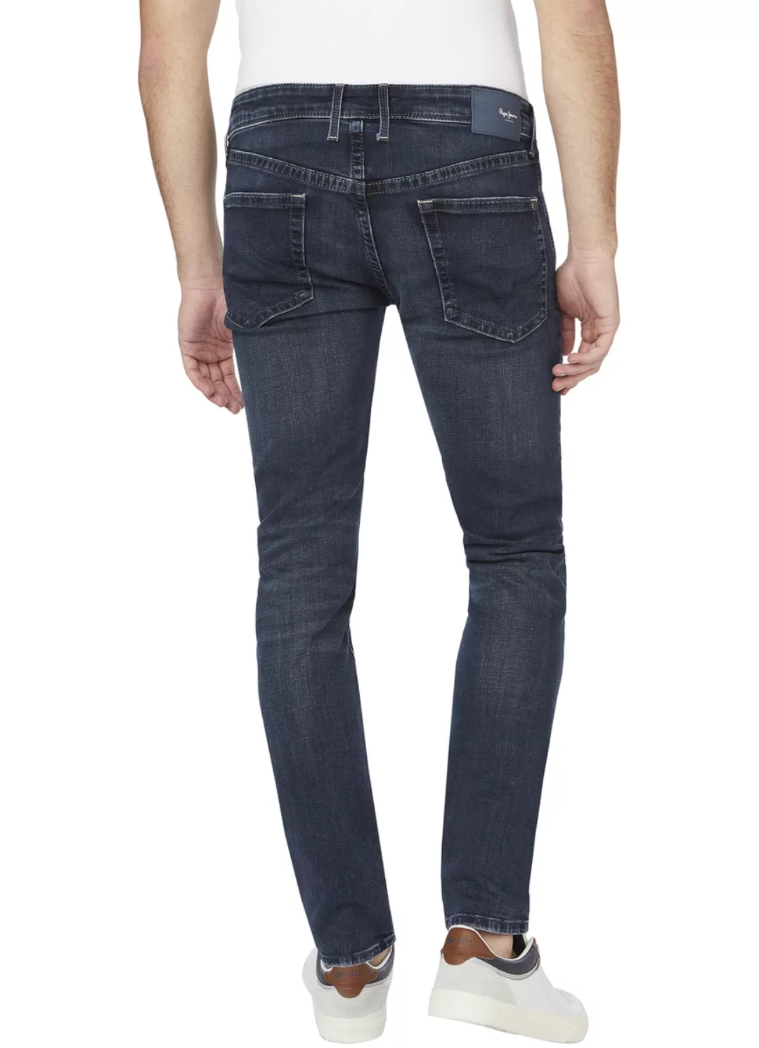 Pepe Jeans Herren Jeans CASH - Regular Fit - Blau - Medium Blue Denim günstig online kaufen