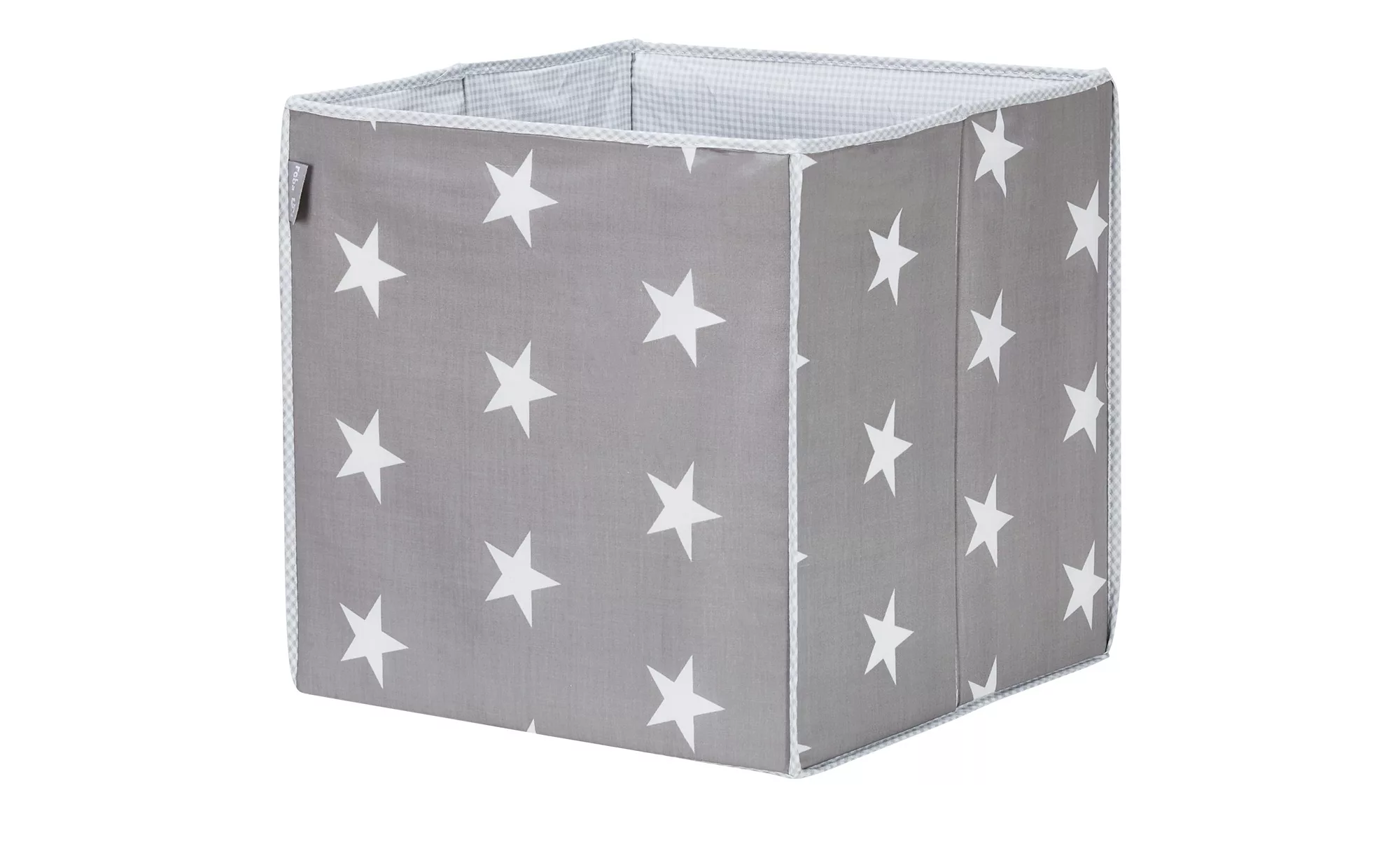 Roba Aufbewahrungsbox   Little Stars ¦ grau ¦ Stoffbezug: 65% Polyester, 35 günstig online kaufen