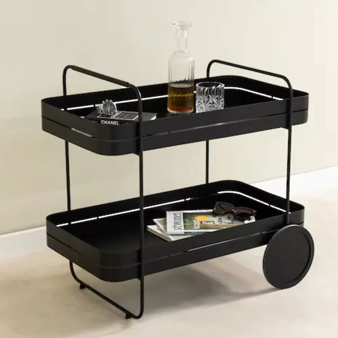 Spinder Design Servierwagen »GIN & TROLLY«, (1 St.), Servierwagen aus Stahl günstig online kaufen