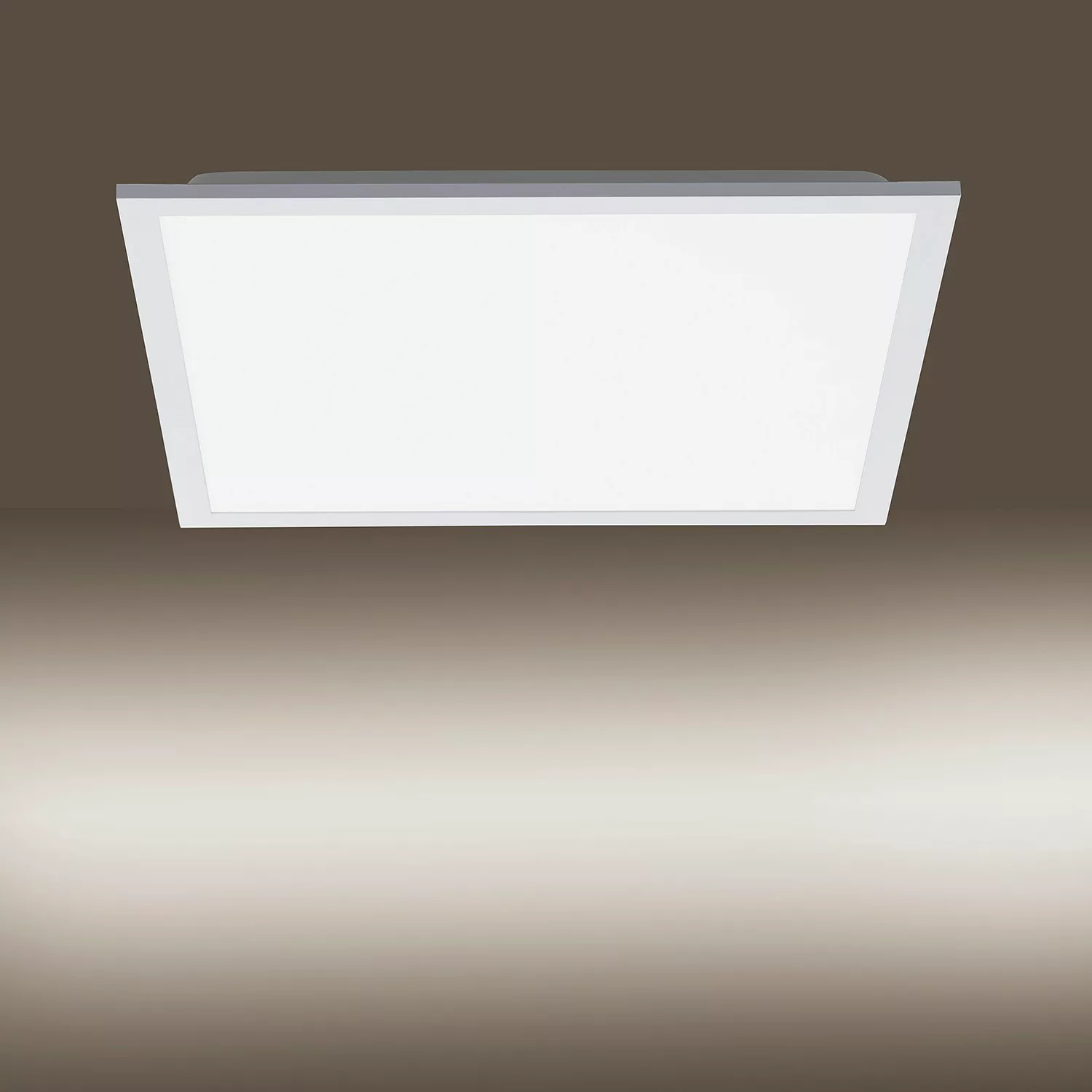 Just Light. LED-Deckenleuchte Fleet 44,5 x 44,5 cm Weiß günstig online kaufen
