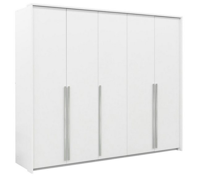 Compleo Kleiderschrank geräumige Garderobe für den Flur, Modern design GOLD günstig online kaufen