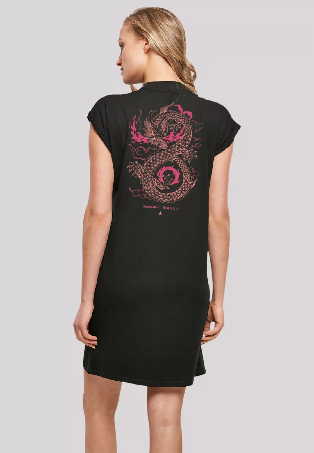 F4NT4STIC Shirtkleid "Drachen Feuer" günstig online kaufen