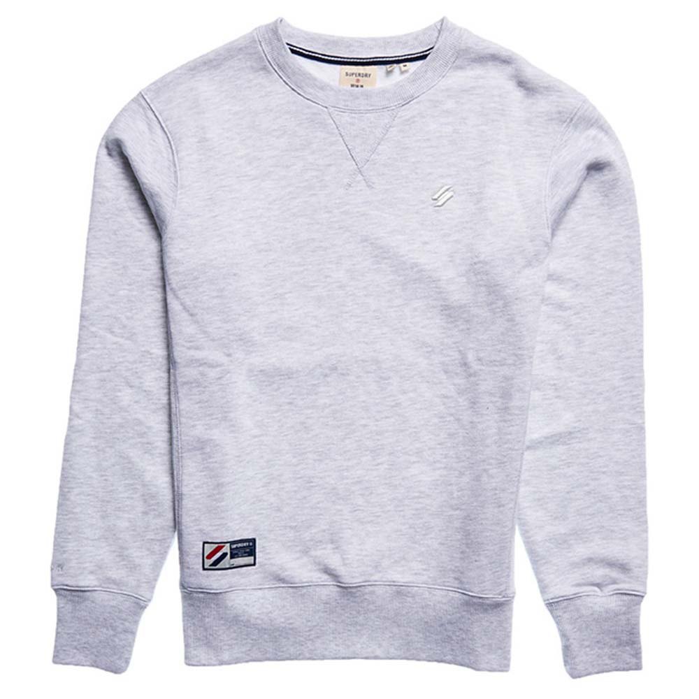 Superdry Code Essential Crew Pullover XL Ice Marl günstig online kaufen