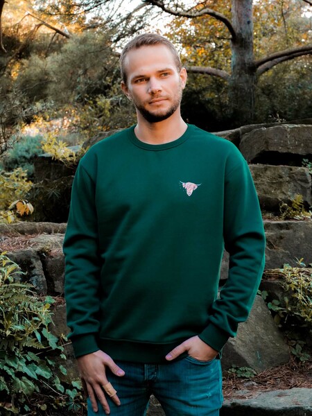 Gots - Highland Rind Small Sweatshirt Unisex günstig online kaufen