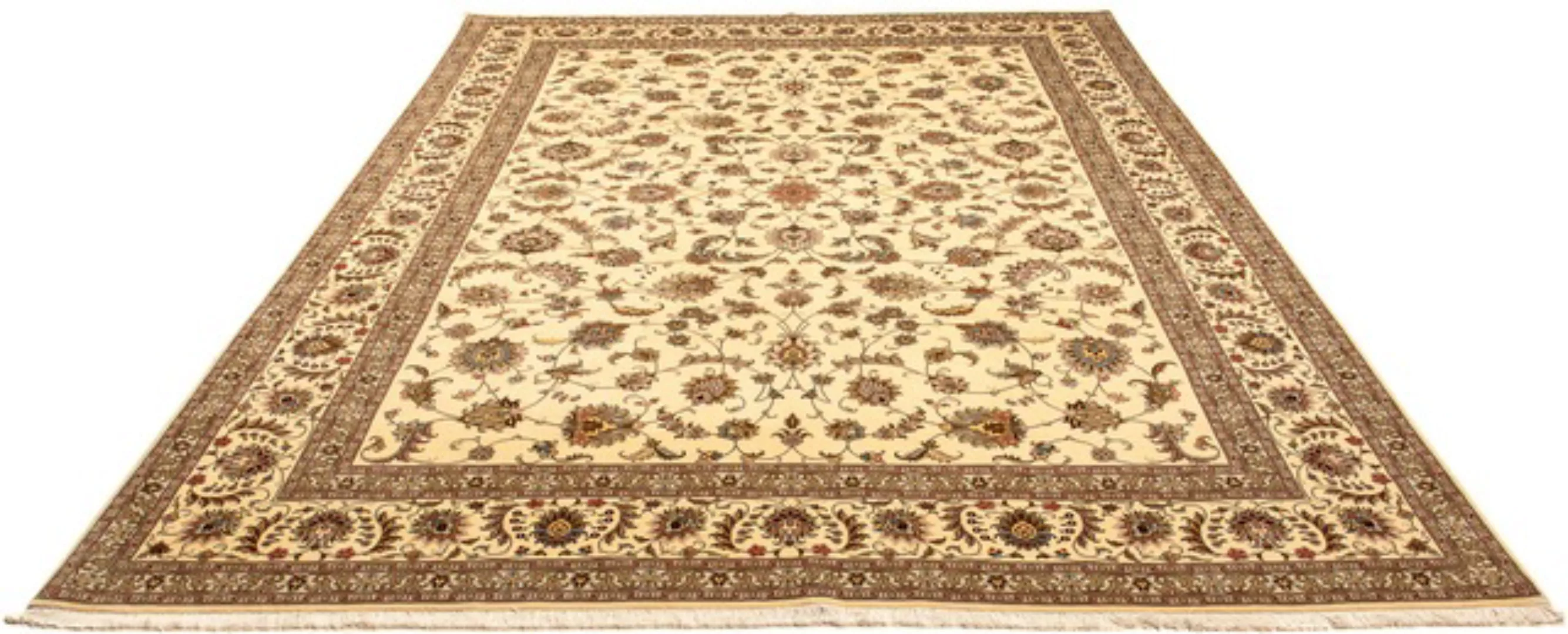 morgenland Orientteppich »Perser - Täbriz - Royal - 357 x 258 cm - beige«, günstig online kaufen