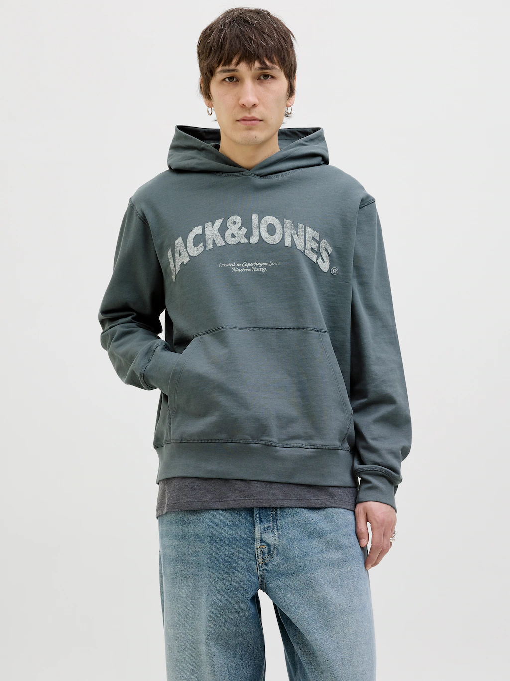 Jack & Jones Kapuzensweatshirt "JORALMERIA SWEAT HOOD", mit Logo Print günstig online kaufen