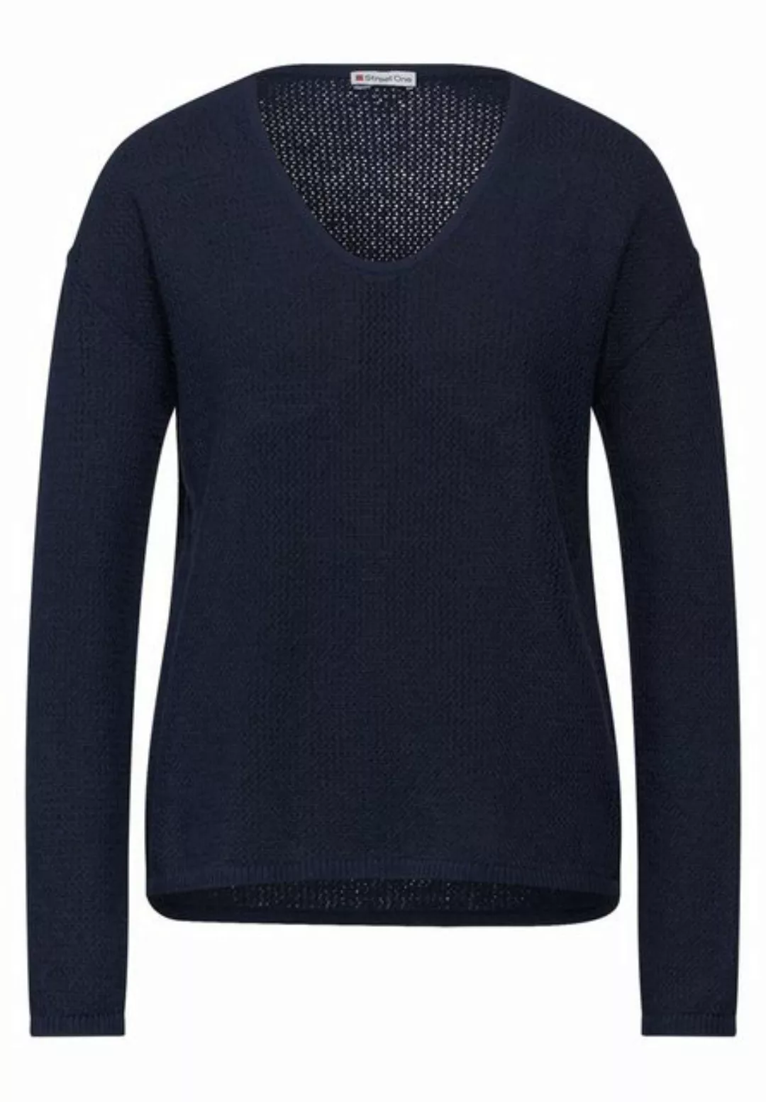 STREET ONE Strickpullover - Sommer Pullover - Pullover im Grobstrick günstig online kaufen