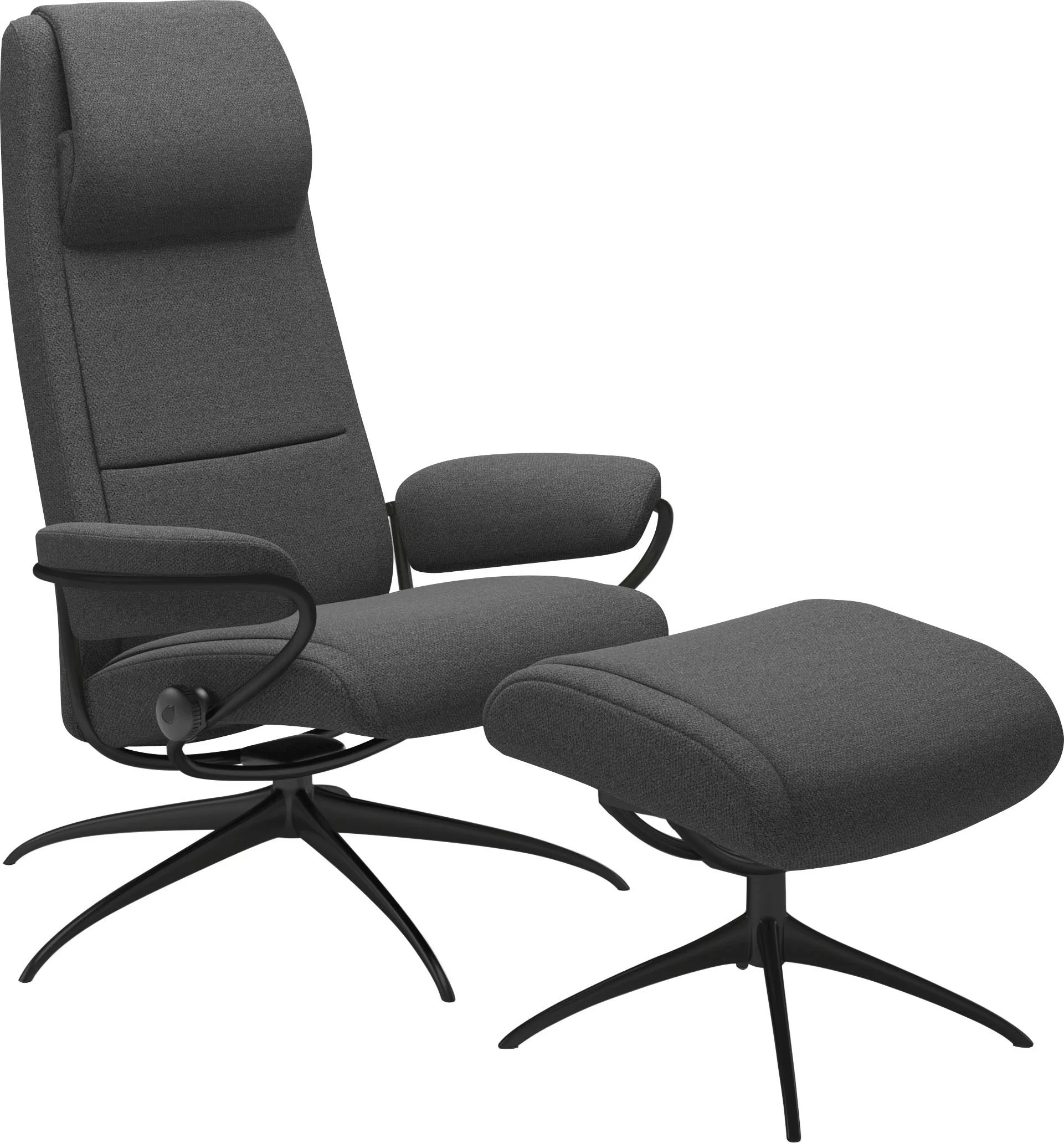 Stressless® Relaxsessel »Paris«, (Set, Relaxsessel mit Hocker), mit Hocker, günstig online kaufen