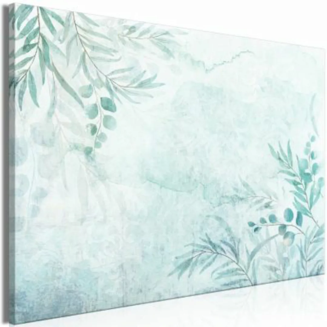 artgeist Wandbild Gentle Breeze of Leaves (1 Part) Wide grün Gr. 60 x 40 günstig online kaufen
