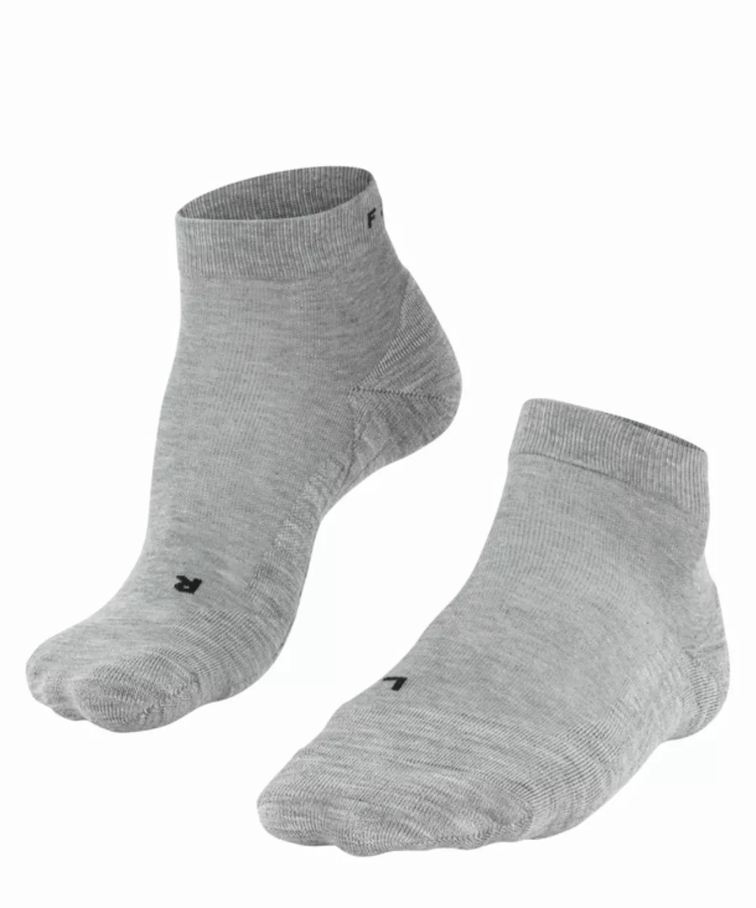 FALKE GO2 Short Damen Golf Socken, 37-38, Grau, Baumwolle, 16780-340002 günstig online kaufen