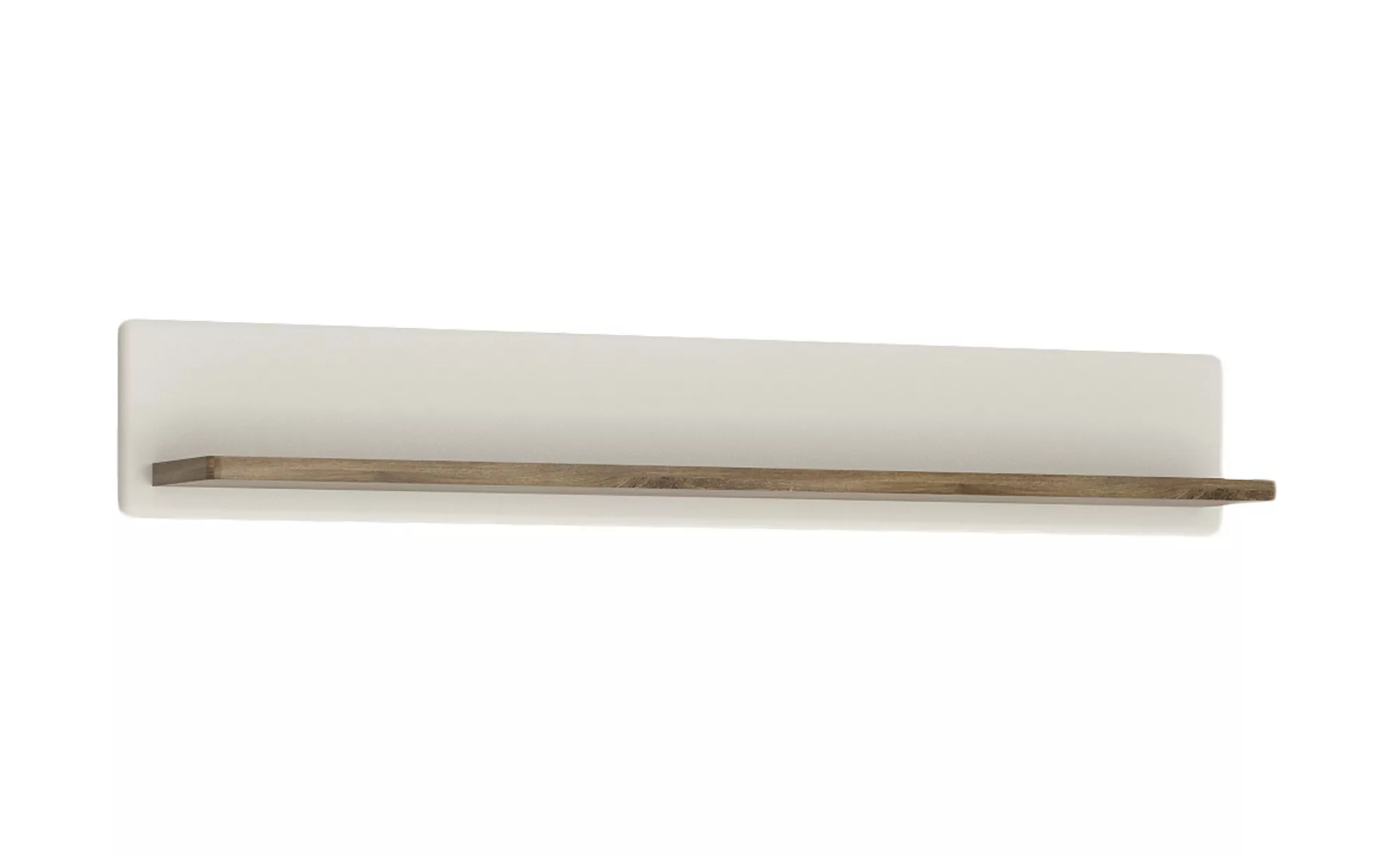 Wandboard  Toledo - weiß - 138 cm - 22 cm - 20 cm - Sconto günstig online kaufen