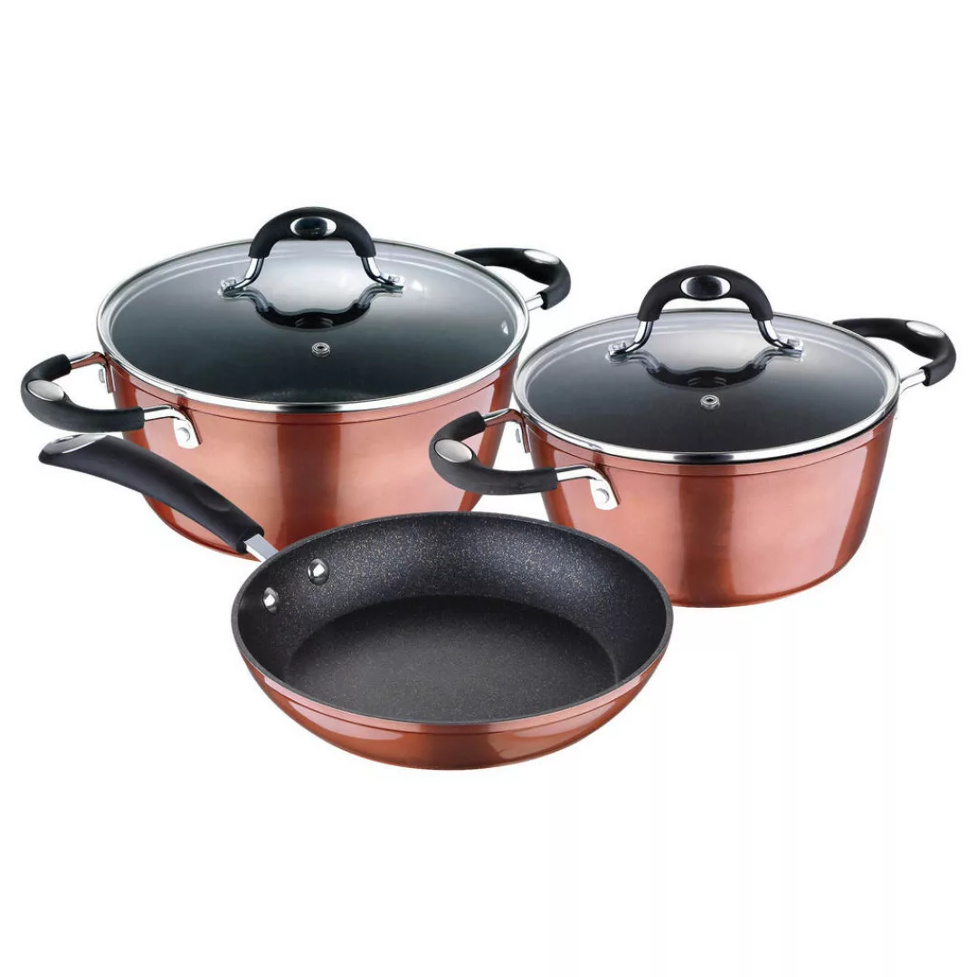 BERGNER Topfset Copper+ Kupfer Aluminium 5 tlg. günstig online kaufen