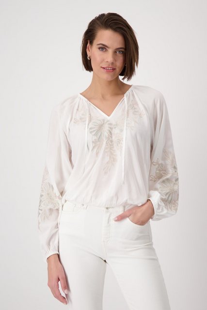 Monari Blusentop Bluse, off-white günstig online kaufen