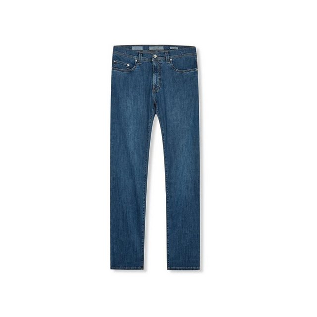 Pierre Cardin 5-Pocket-Jeans dunkel-blau (1-tlg) günstig online kaufen