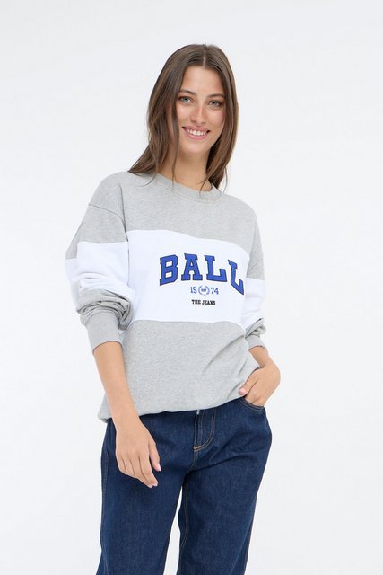 BALL Rundhalspullover BAMONTANA SWEAT rundhalspullover mit Stickerei günstig online kaufen