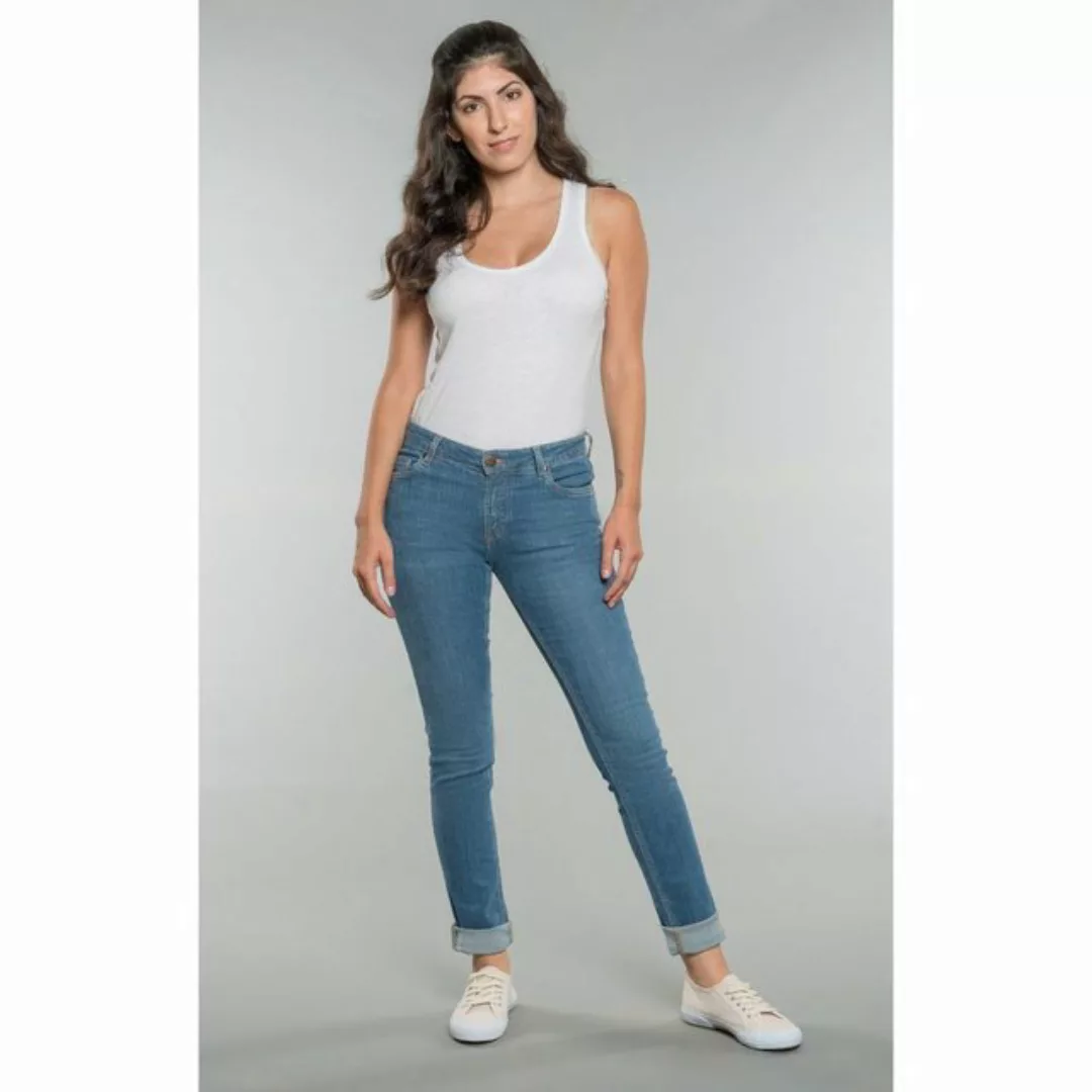 Feuervogl 5-Pocket-Jeans fv-Sve:nja, Slim Fit, Medium Waist, Damenjeans 5-P günstig online kaufen