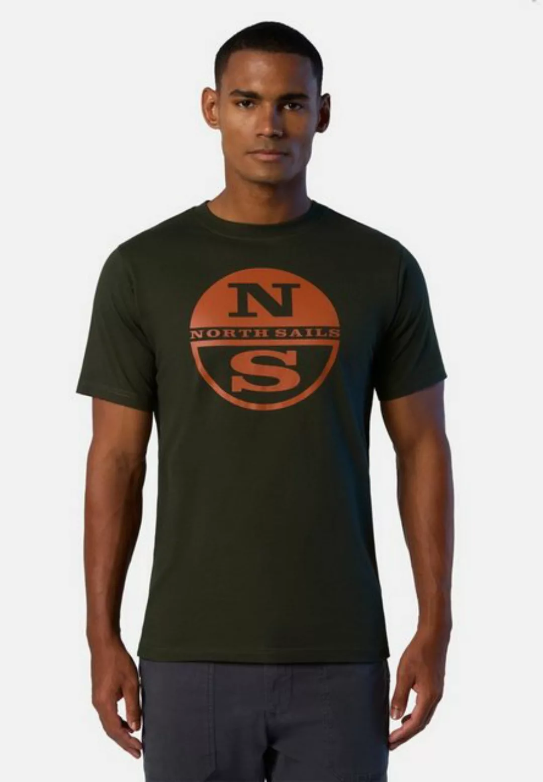 North Sails T-Shirt T-Shirt mit Logo-Druck mit klassischem Design günstig online kaufen