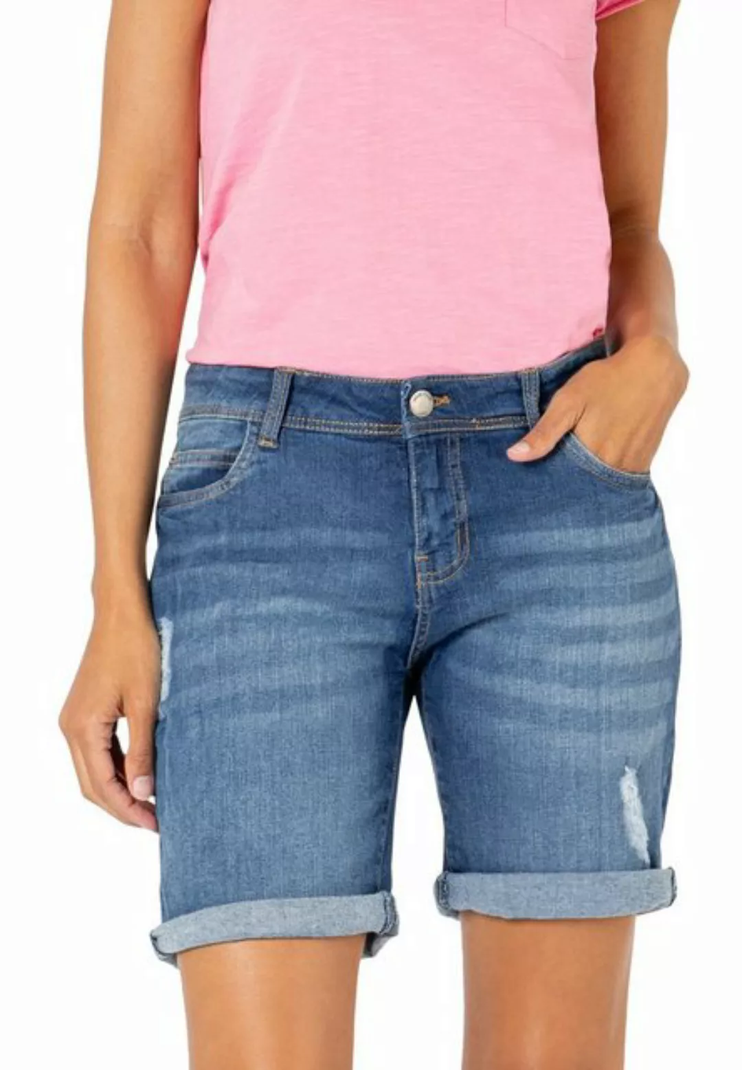 SUBLEVEL Jeansbermudas Stretch Jeans Bermuda günstig online kaufen